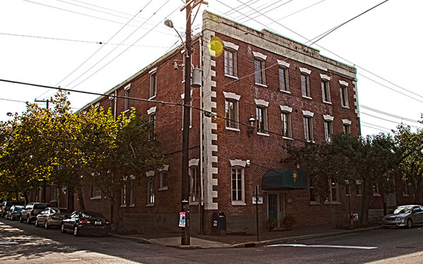 Exterior shot of Current360’s building on Bakery Square